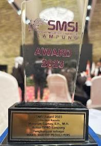 Mingrum Gumay Raih Award 2023