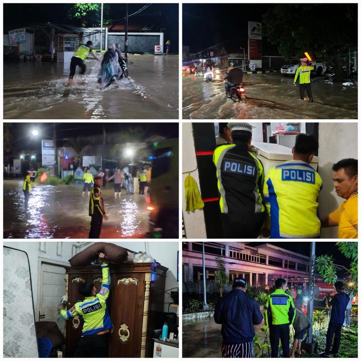 Banjir Besar Rendam Delapan Desa di Pesisir Barat, Perkantoran Pemkab Ikut Lumpuh