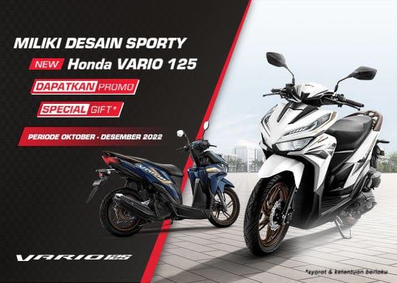 Tampilan Terbaru & Desain Lebih Canggih New Honda Vario 125 Ready For Sale Di Honda Jaya Motor