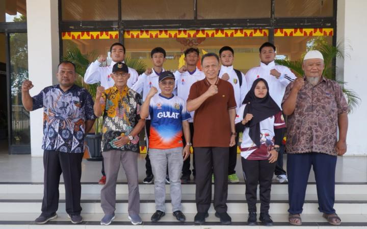 Pembinaan Sejak Dini, KONI Lampung Kirim Atlet Gulat ke Ajang Nasional