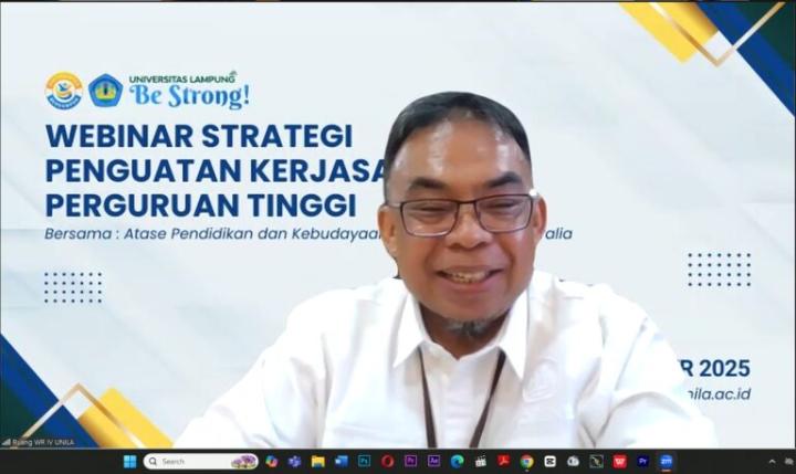 Atdikbud Canberra Tawarkan Peluang Kolaborasi Australia dengan Unila