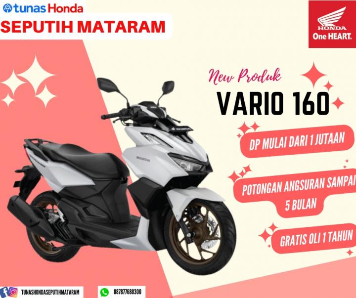 New Honda Vario 160 resmi meluncur, simak fitur-fitur andalannya