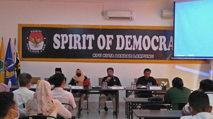 KPU Bandarlampung Catat 2.771 Pemilih Meninggal dan 269 pemilih ganda