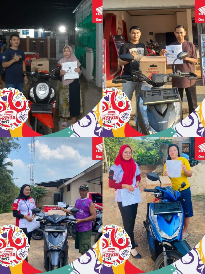 PT TDM Honda Katibung Turut Merayakan Harpelnas 2023