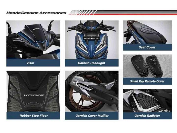 Honda Genuine Accessories Untuk Modifikasi Ringan New Honda Vario 125