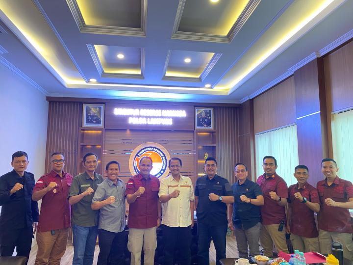 Sinergitas P4GN, Lapas Narkotika Bandar Lampung Terima Audiensi BNNP Lampung