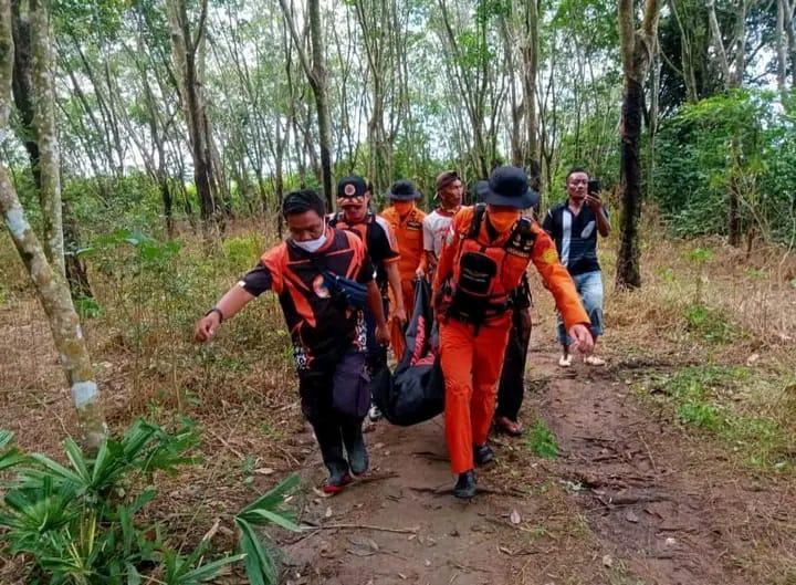 Pemancing Ditemukan Meninggal di Rawa Cakat Raya Tuba