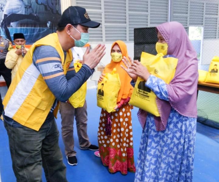 Gandeng HDCI Jaktim, Azis Syamsudin Baksos di Lamteng