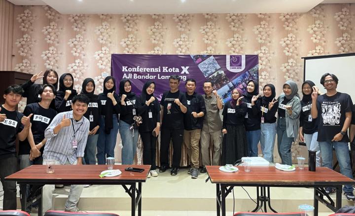 AJI Bandar Lampung Gelar Konferensi Kota ke-10, Perkuat Komitmen terhadap Kemerdekaan Pers