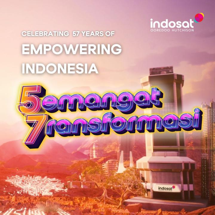 57 Tahun Berkiprah di Industri Telekomunikasi, Indosat Ooredoo Hutchison Tegaskan Komitmen Bertransformasi Menuju AI Techno 