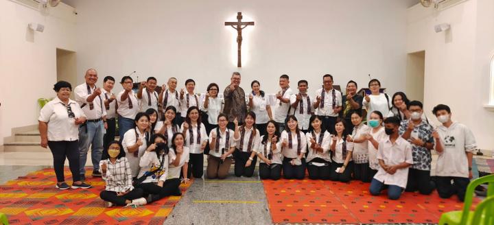 Kegiatan PDKK Santa Lucia Paroki Kristus Raja-Katedral Lampung