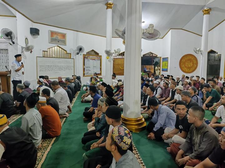 Ramadhan 1445 H, Kalapas Narkotika Lampung Ajak WBP Tingkatkan Ketaqwaan Melalui Tarawih dan Tadarus 