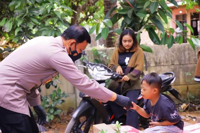 Peduli Terhadap Anak Penyandang Disabilitas, ini yang Dilakukan Polda Lampung