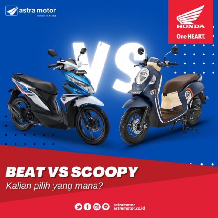 Beat VS Scoopy, Kalian Pilih Yang Mana?