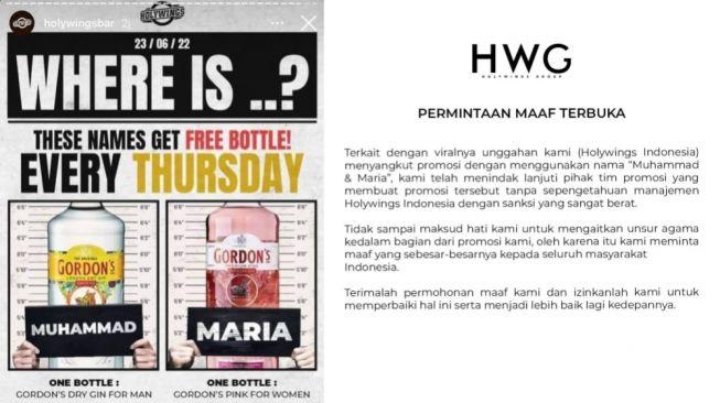 Penistaan Agama Islam dan Kristen, DPD KNPI Lampura Kecam Outlet Holywings Disegel Permanen
