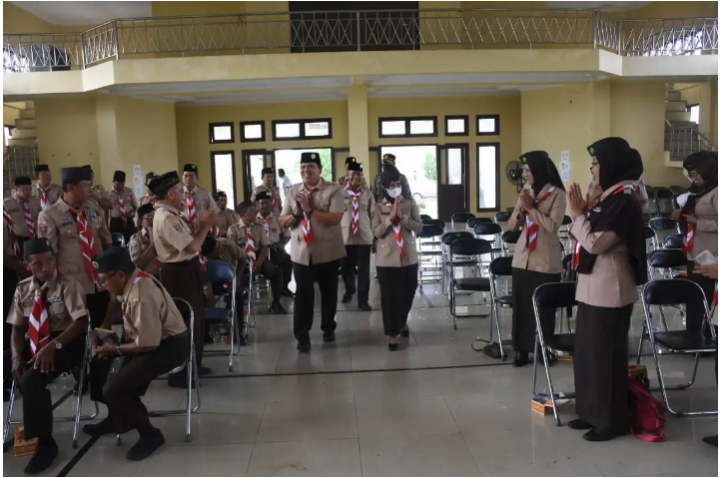 Rapat Pengurus Kwarcab, Wabup Azwar Hadi Ajak Satukan Langkah Demi Kemajuan Pramuka di Lamtim