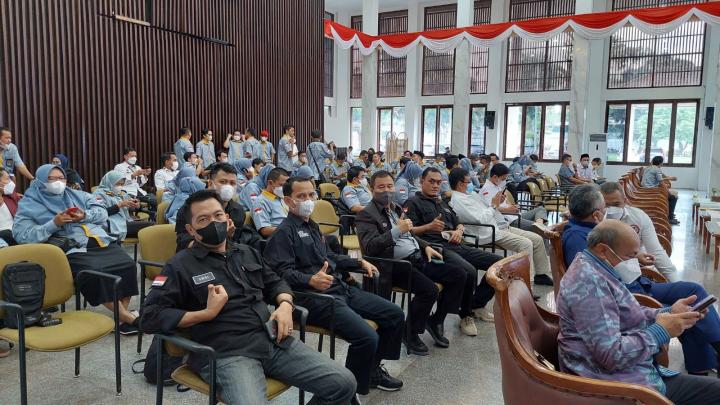Pengurus SMSI Lampung Hadiri Pengukuhan Pengurus IJP 
