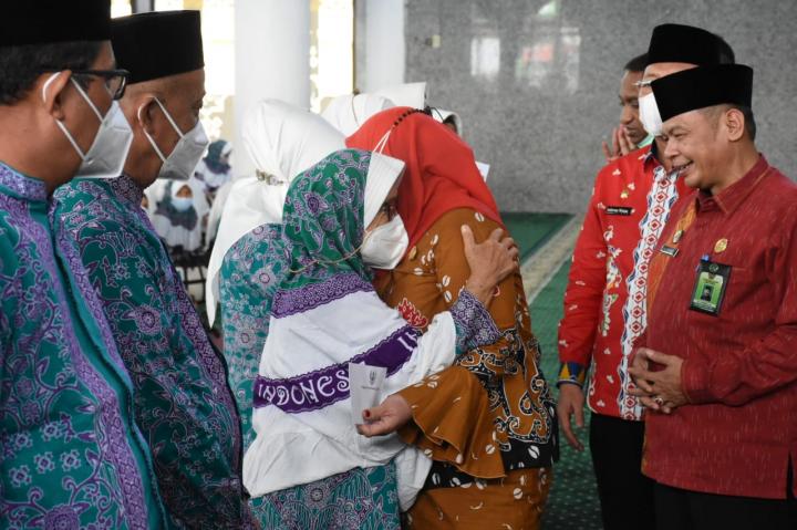 743 Jemaah Haji Asal Bandar Lampung Berangkat dalam 4 Kloter.