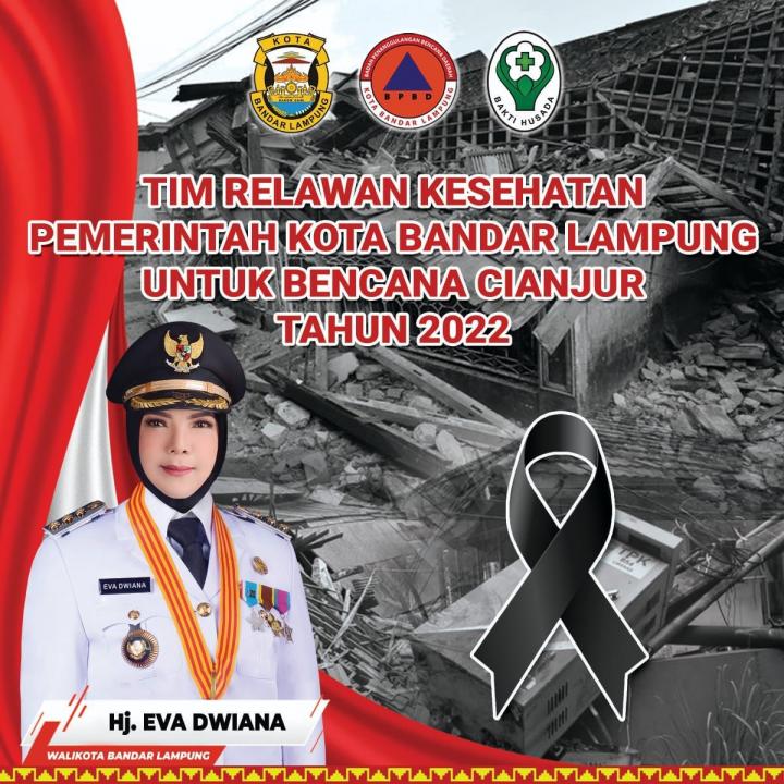 Walikota Hj. Eva Dwiana Akan Memimpin Langsung Rombongan Pemerintah Kota Bandar Lampung Untuk Kirimkan Bantuan Ke Cianjur 