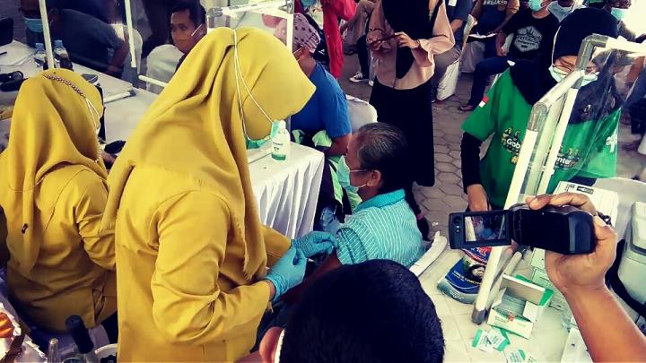 Catat Ini Lokasi Vaksinasi Masal di Lampung Selama Arus Mudik 