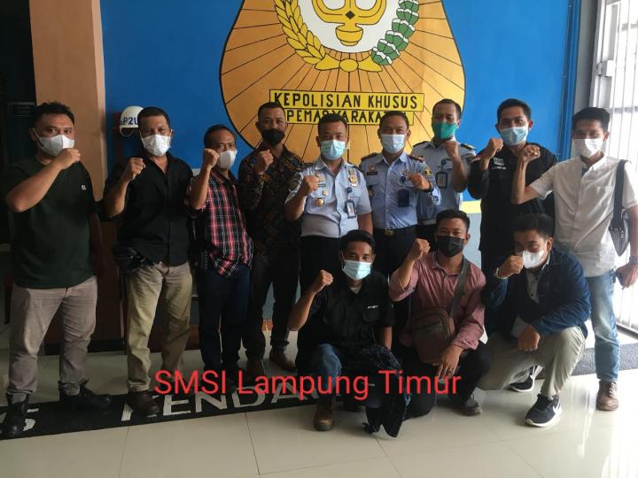 SMSI Lamtim Mengunjungi Rutan Kelas 2b Sukadana