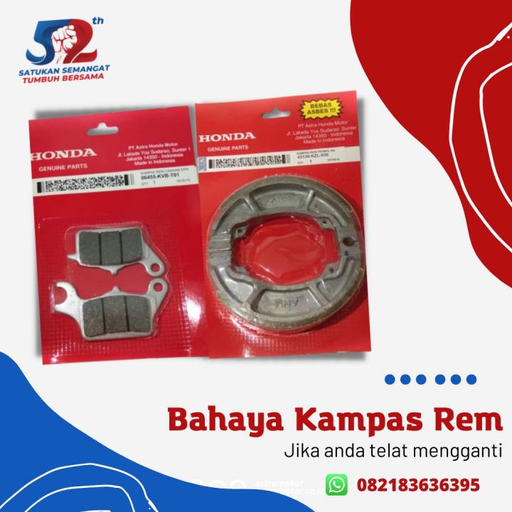 Bahaya Kampas Rem Telat Diganti