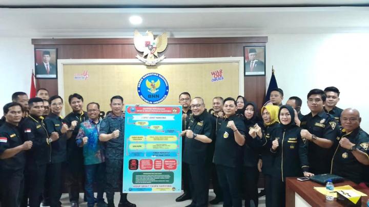 BNN Provinsi Lampung Akan Bersinergi Dan Kolaborasi Dengan GRANAT
