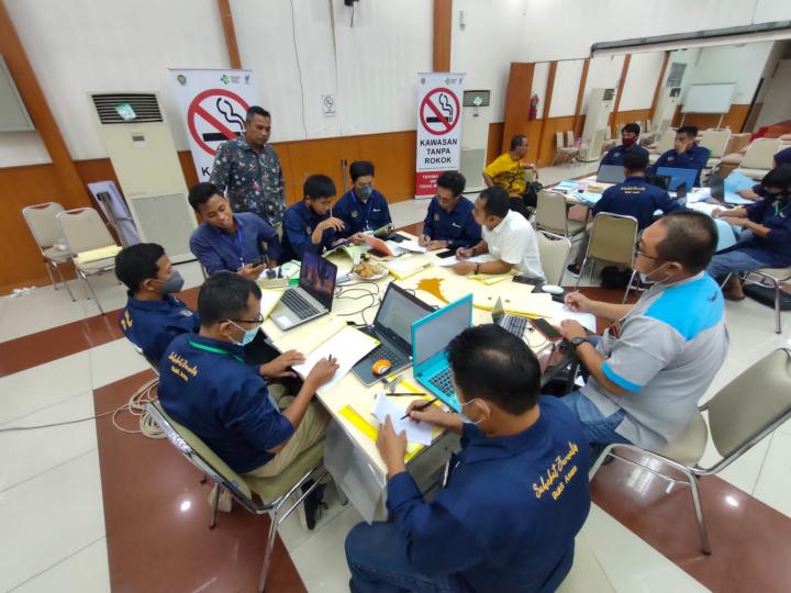 Bakal Calon Ketua PWI Lampung Nizwar Uji Kompetensi Wartawan Sumsel