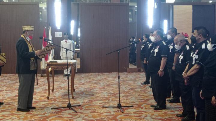 Dilantik, Kick Boxing Lampung Ditarget Lolos PON 2024