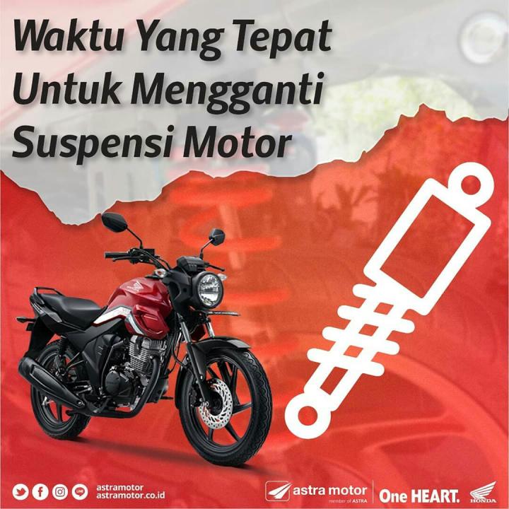 Ini Waktu Yang Tepat Untuk Mengganti Suspensi Motor Honda 