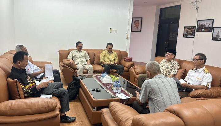 Audiensi dengan KONI, IKASI Lampung Bahas Kejurprov dan Seleksi Menuju PON Bela Diri