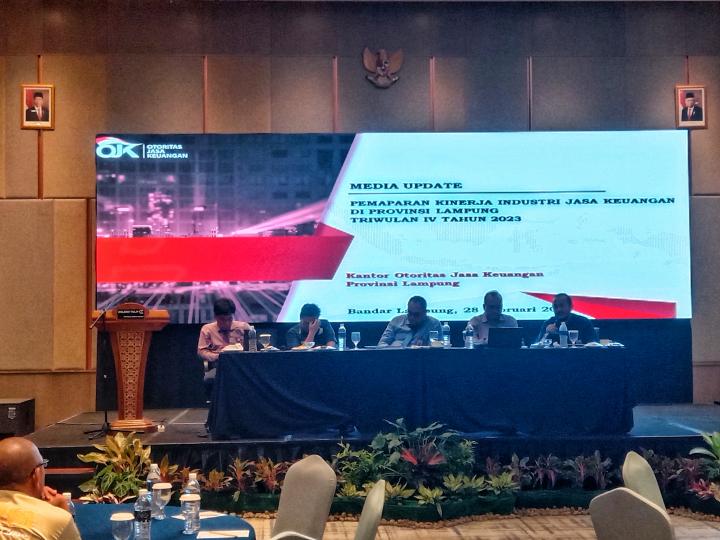 Kinerja Sektor Jasa Keuangan Positif, Pembiayaan UMKM di Lampung Capai Angka Tertinggi