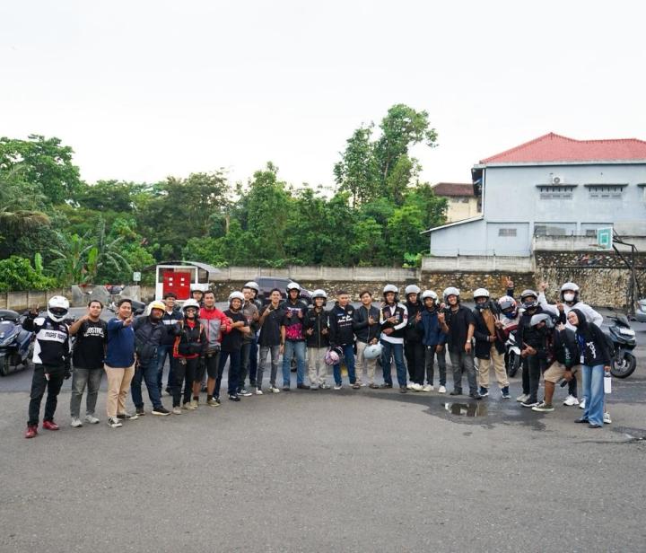 Nocturnity “Kick and Ride” Satukan Komunitas Motor di Lampung