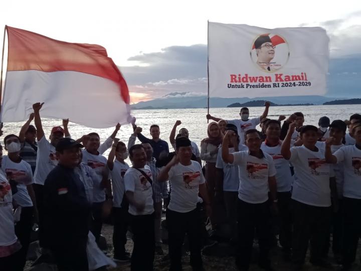 GNIJ Lampung Deklarasi Capres Ridwan KamilÂ 