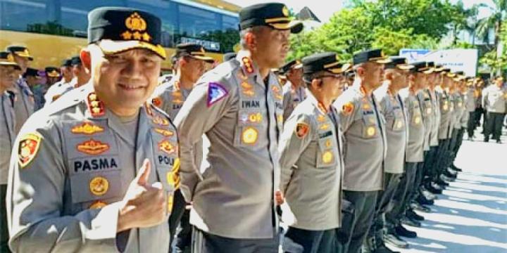 Apel Kapolres Se-Indonesia di Mapolresta Balikpapan