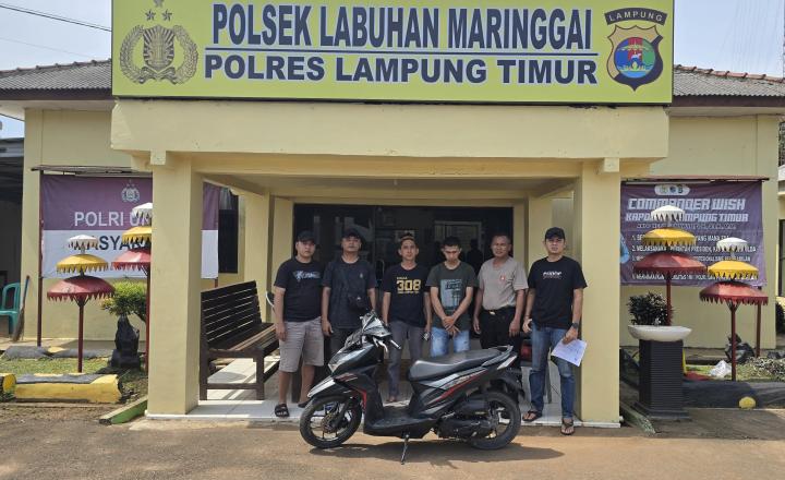 Sempat Kabur Usai Gasak Motor, Pelaku Curat di Lampung Akhirnya Menyerahkan Diri