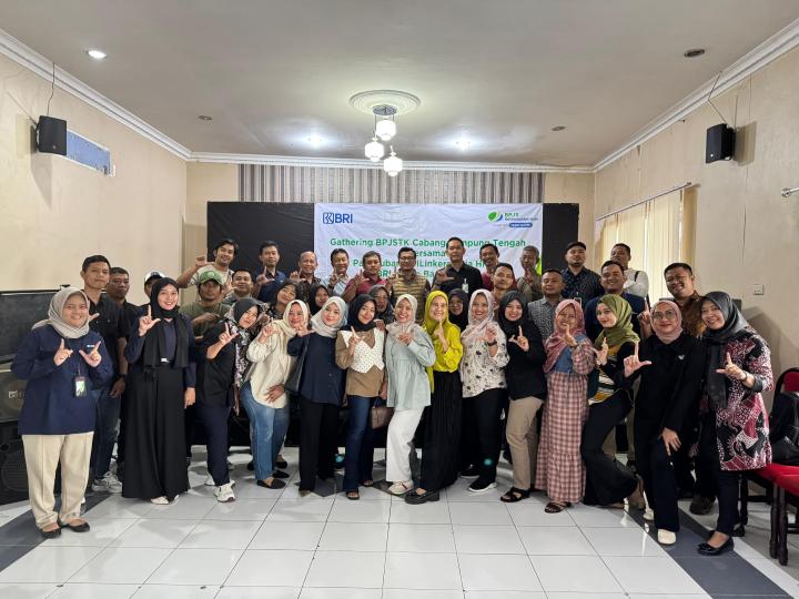 BPJS Ketenagakerjaan Lampung Tengah Gandeng Agen BRILink Jadi Garda Terdepan Perlindungan Pekerja Informal   
