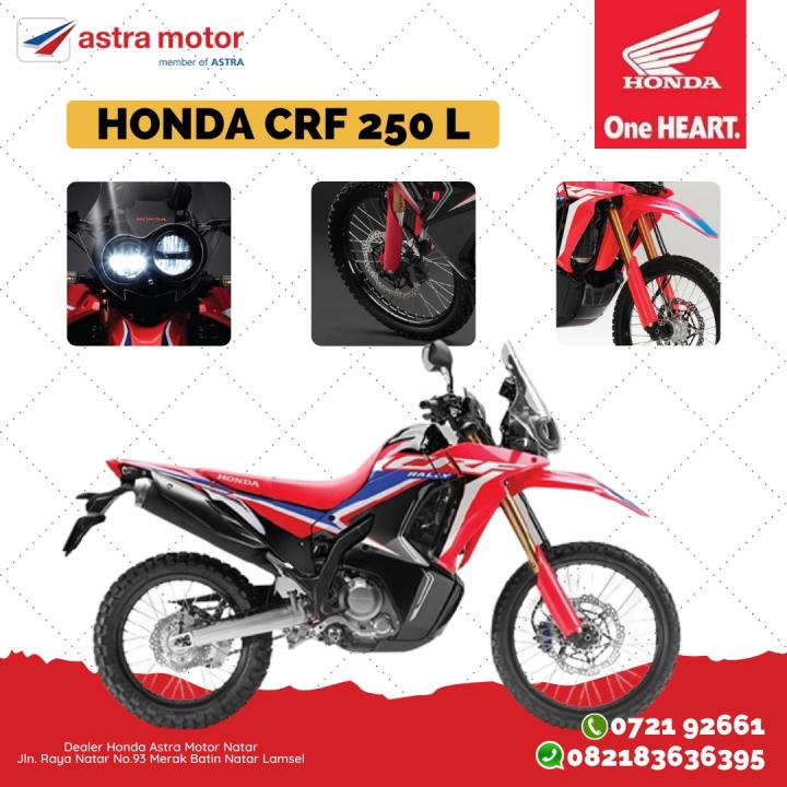 Honda CRF250 RALLY Siap Off Road Keliling Nusantara