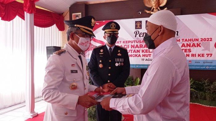 Bertepatan HUT RI-77, 29 Warga Binaan Ruta Kelas II B Wates Dapat Remisi