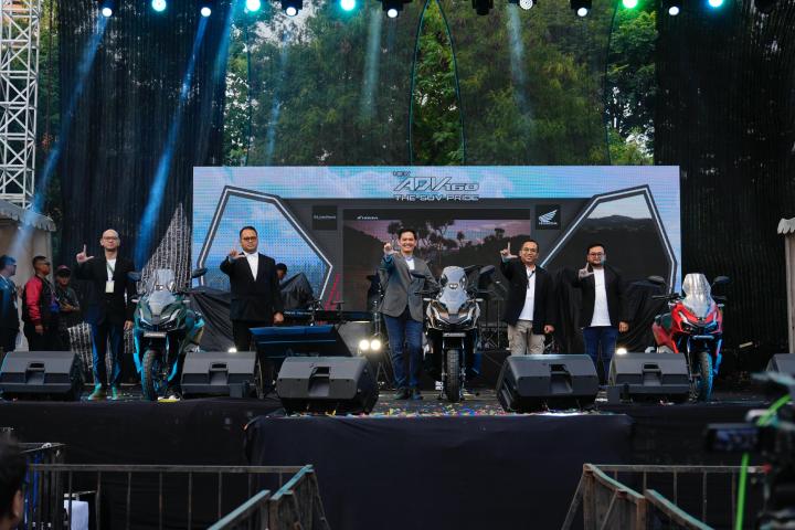 New Honda ADV160 Resmi Mengaspal di Lampung, Tawarkan Teknologi Canggih Honda RoadSync