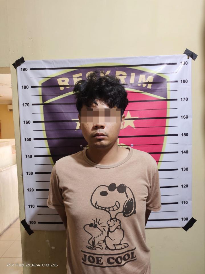 Diringkus Polisi, Pura - Pura Tanya Alamat Pria Pengangguran Rampas Ponsel Pelajar di Bandar Lampung