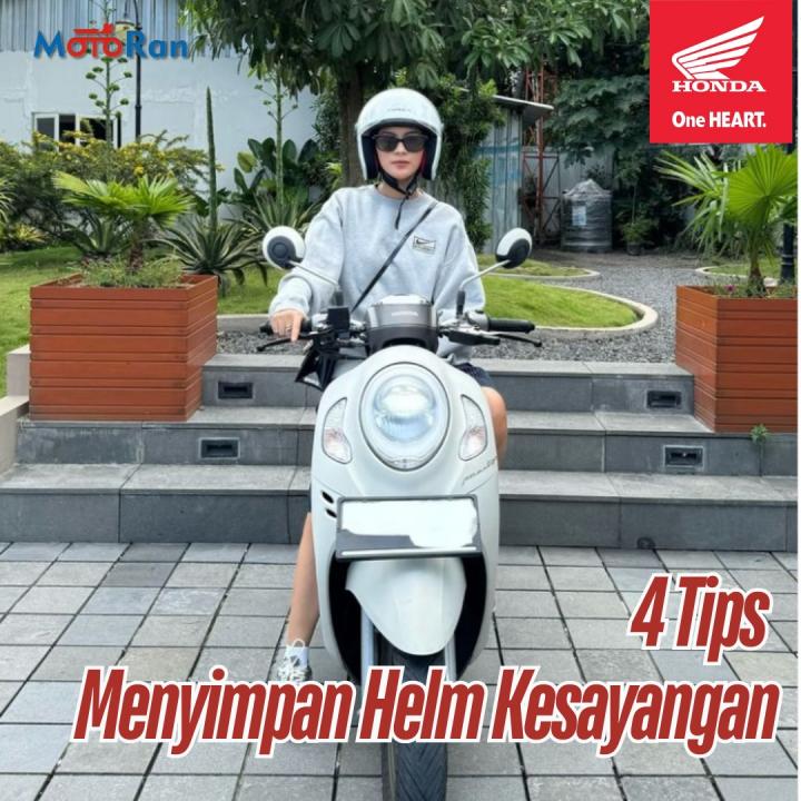 4 Tips Menyimpan Helm Kesayangan 