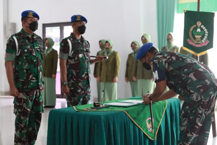 Letkol (CPM) Ika Budaya Resmi Menjabat Komandan Denpom II/3 Lampung