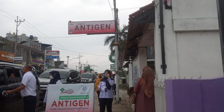 Mau Tes Antigen? Klinik Pratama Saibumi Membuka Posko Pendaftaran Antigen di Jalan Gatot Subroto