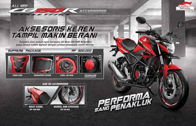 Melirik Aksesoris Menarik All New CB150R di Astra Motor Natar