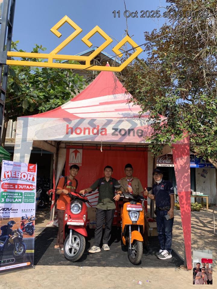 CV Istana Motor Gelar Pameran di SMK N 2 Terbanggi Besar 