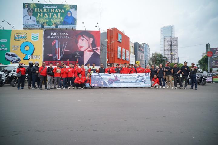 Bintang Baru di Langit Permotoran Bandar Lampung, Meriahkan Tahun Baru dengan City Rolling Spektakuler