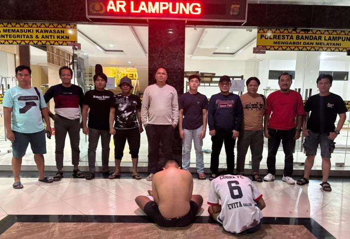 10 Kali Beraksi Dua Komplotan Curanmor Spesialis Hotel di Bandar Lampung Ditangkap, Tiga Buron