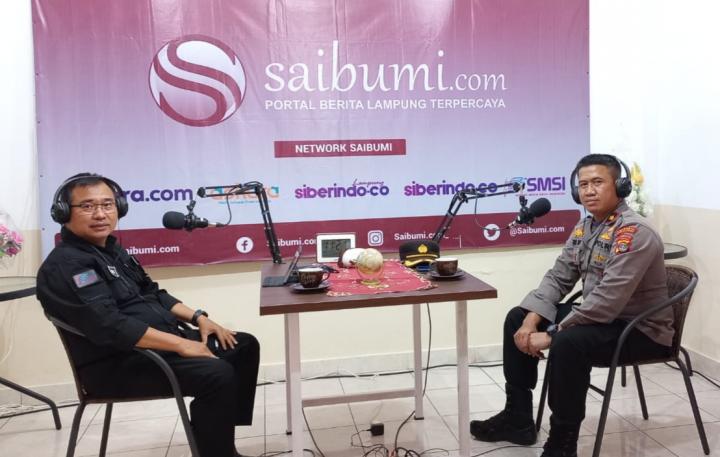 Pro Kontra PPKM Nataru, Kompol TBU Ungkap Tabir di Sesi Ngopi Bareng Podcast Saibumi
