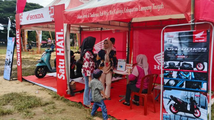 Pameran Honda Jaya Motor Berikan Promo Menarik Untuk Masyarakat Kalirejo Lampung Tengah